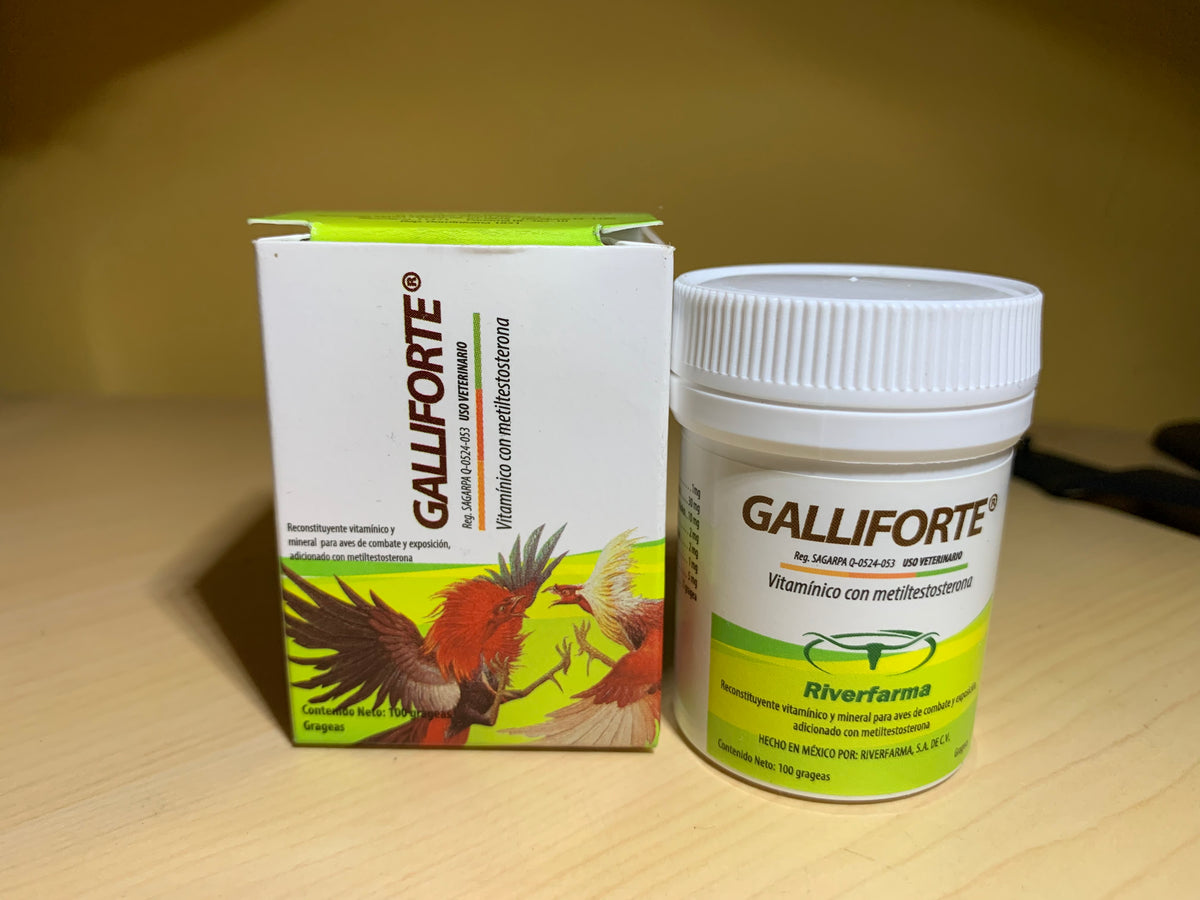 Galliforte 100 Tabs USA Vitamins J.E.J Gamefowl Supplies