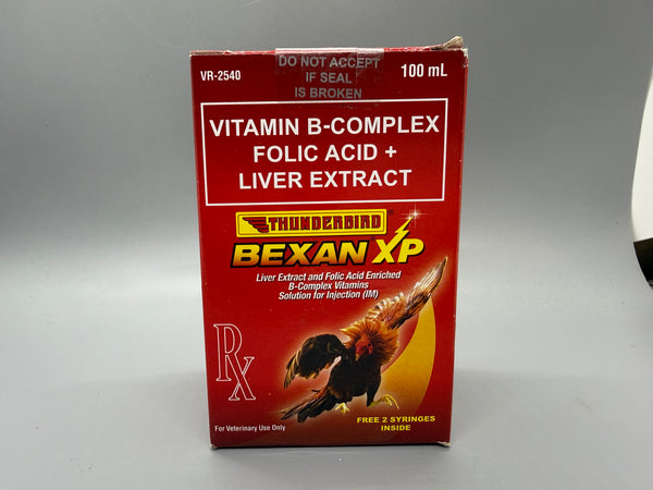 Bexan XP Thunderbird 100ML J.E.J Gamefowl Supplies Bexan XP Thunderbird 100ML J.E.J Gamefowl Supplies