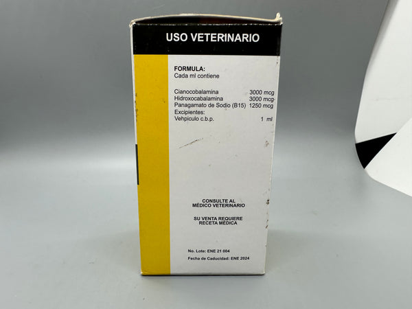 Vitamina B12 6000+B15 Econovet 100ML J.E.J Gamefowl Supplies Vitamina B12 6000+B15 Econovet 100ML J.E.J Gamefowl Supplies
