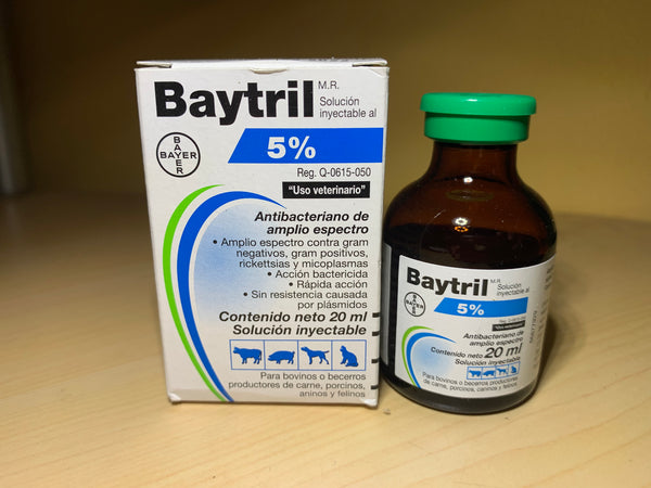 Baytril 5% 20ML Antibiotic