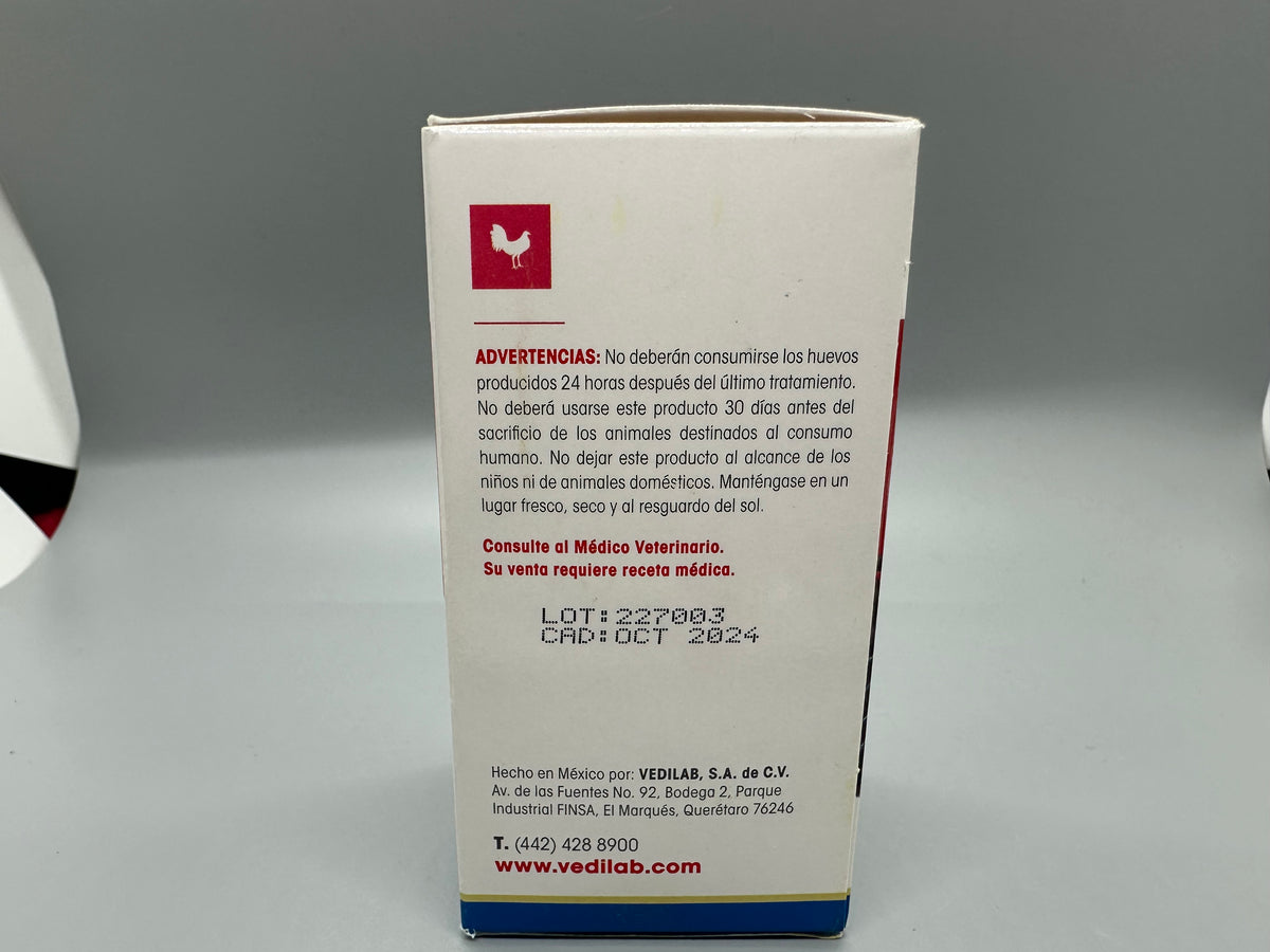 Ercanol Injectable VEDILAB 100ml – J.E.J Gamefowl Supplies