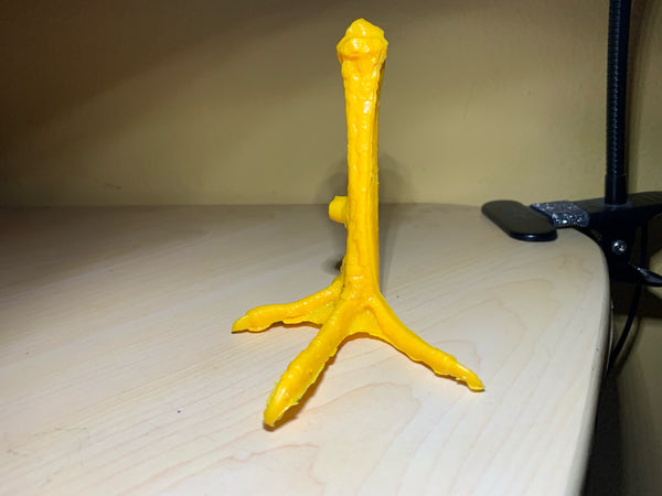 Yellow Plastic Practice Leg Accessory