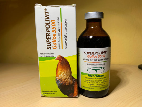 Super Polvit Gallos 5500 Injectable Vitamins