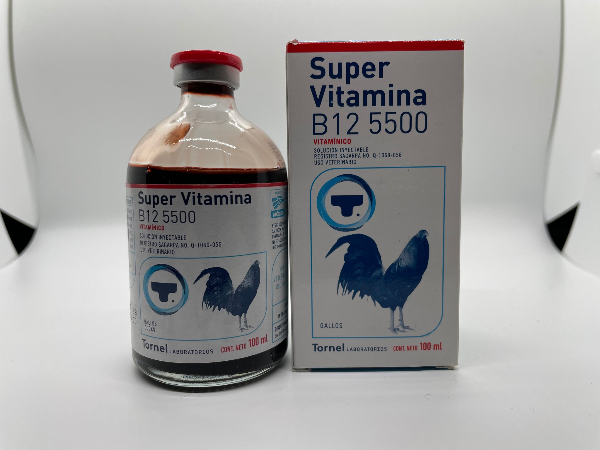 Tornel Super Vitamina 5500 100ML Vitamins Injectable – J.E.J Gamefowl Supplies