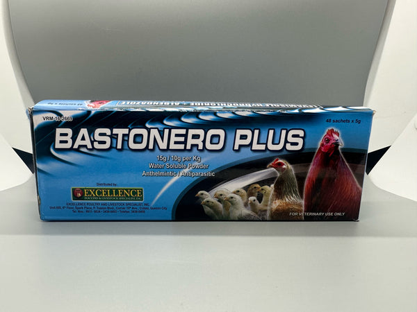 Bastonero Plus Box 48 Sachets Dewormer